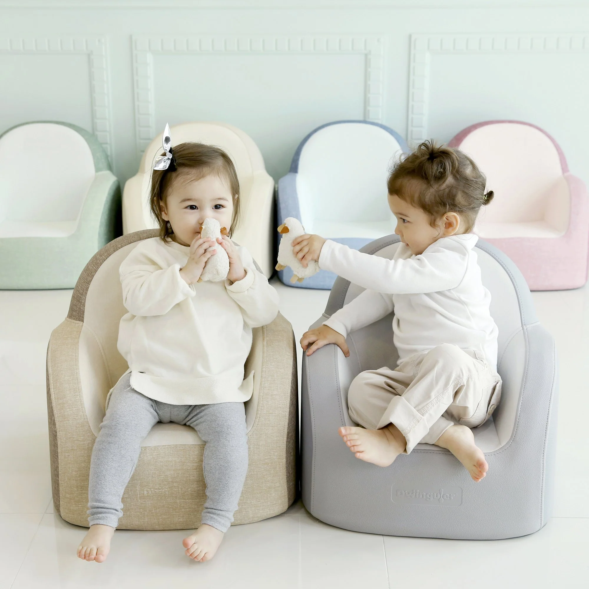 Soffkin Leather Luxury Kids Sofa by PBK - Image 13