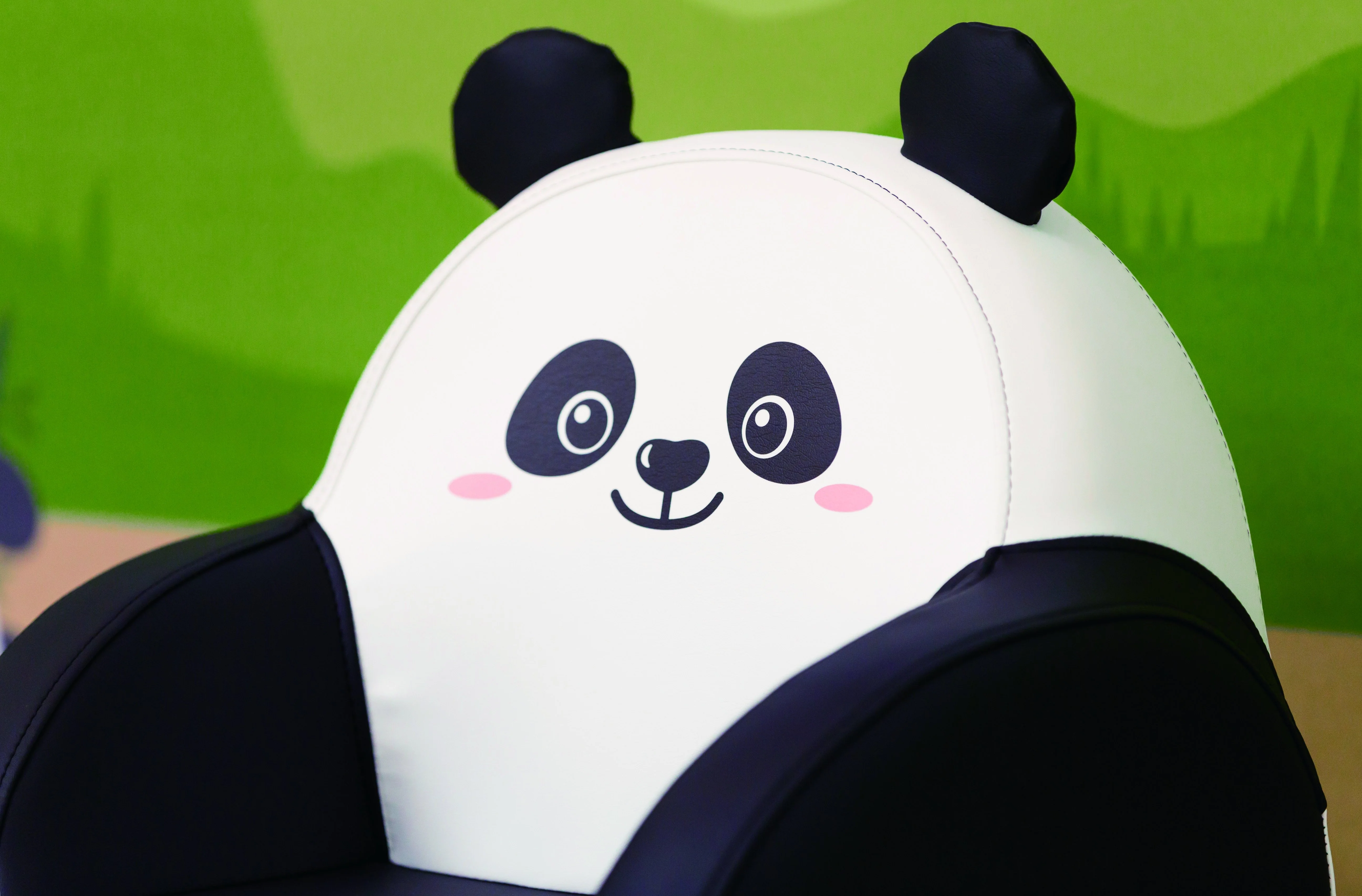 Dwinguler Bear Friends - Soffkin Leather Kids Sofa - Image 3