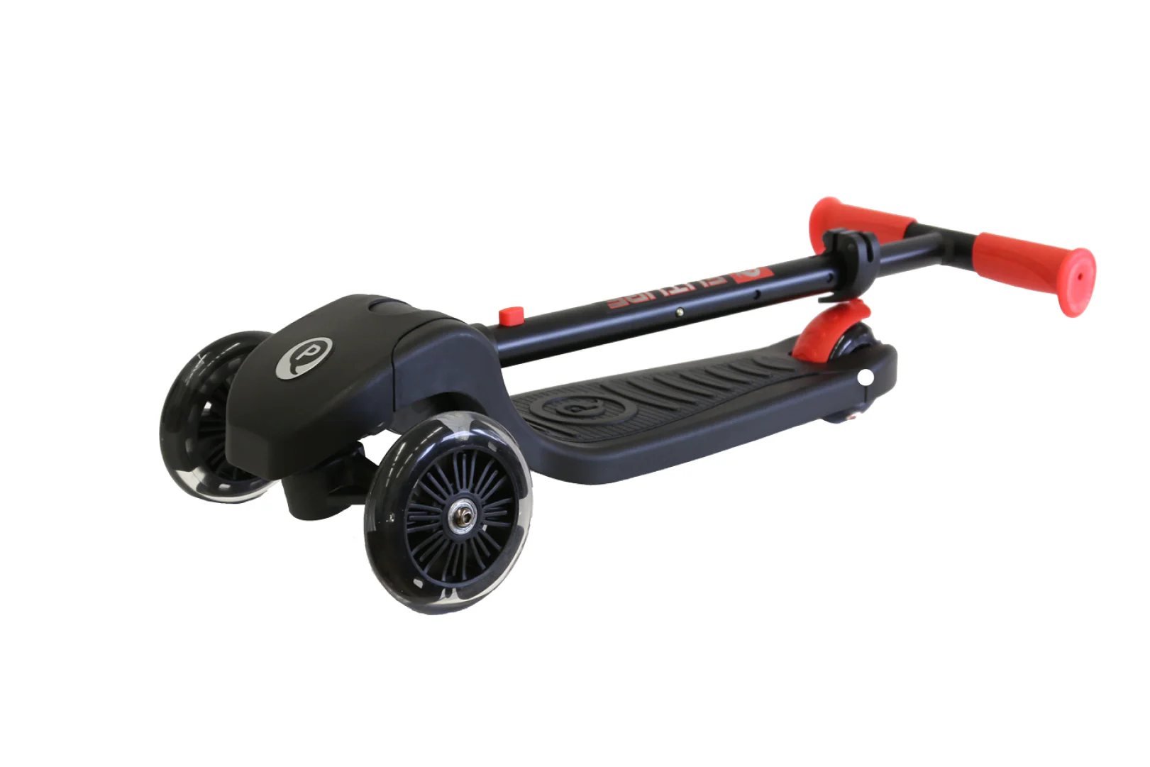 Red Qplay Future LED Light Scooter - Image 3