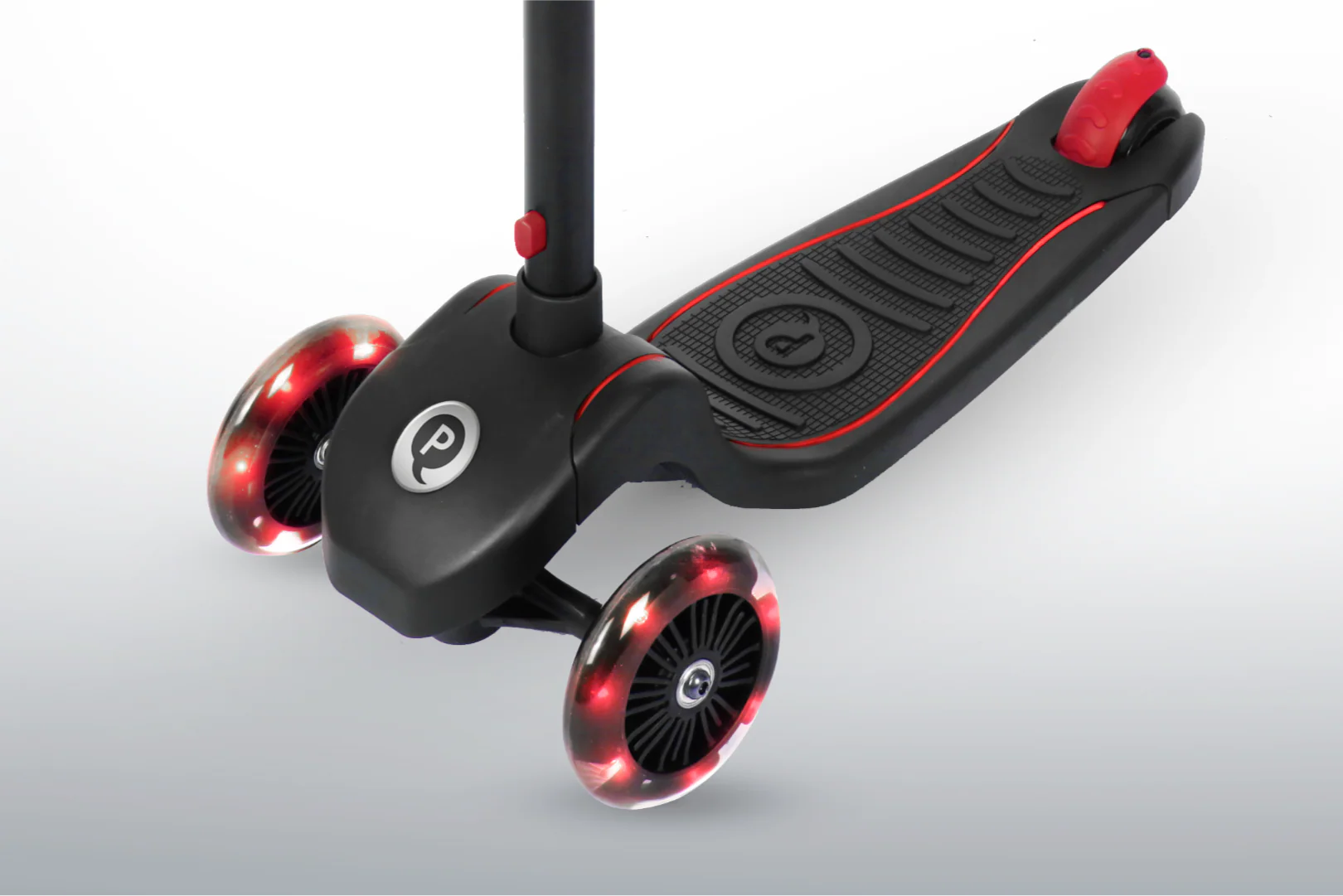Red Qplay Future LED Light Scooter - Image 5